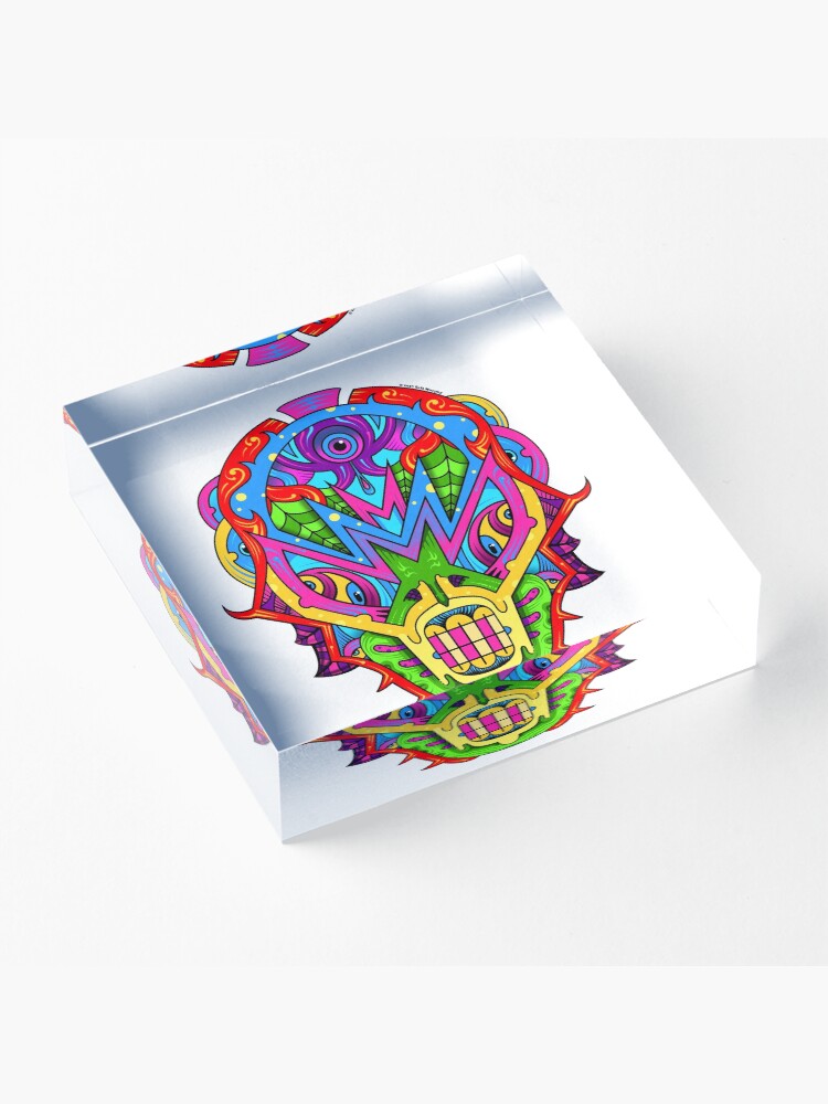 Alternate view of Mista Monsta! Acrylic Block