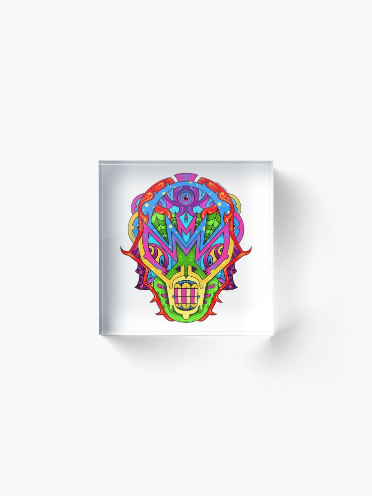 Alternate view of Mista Monsta! Acrylic Block