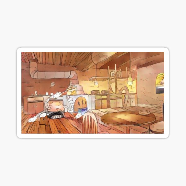 Robot in the Kitchen! Sticker
