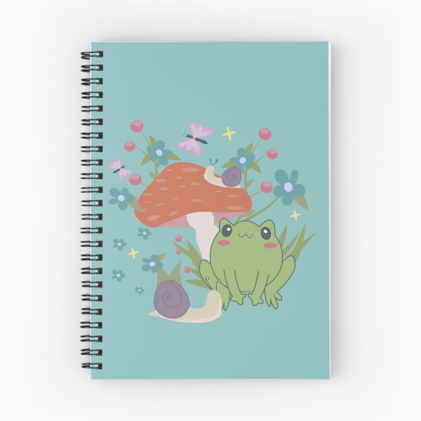 Item preview, cottagecore frog mushroom designed and sold by Gossip Rag.