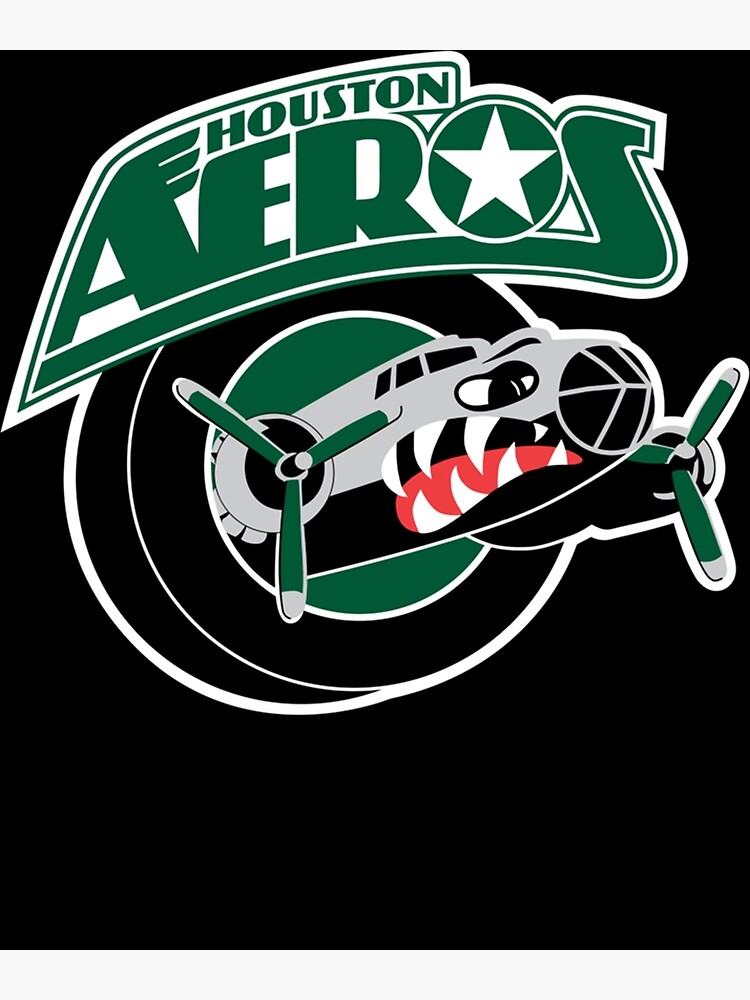 Houston aeros Poster for Sale by NoahKelly75