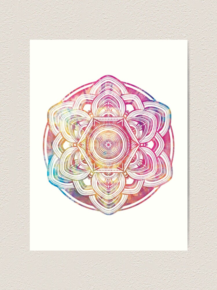 Pink Mandala - Art By Rhi Rhi - Drawings & Illustration, Abstract