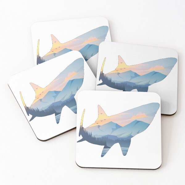 Item preview, Sunrise Over The Ocean Shark designed and sold by damonasplace.