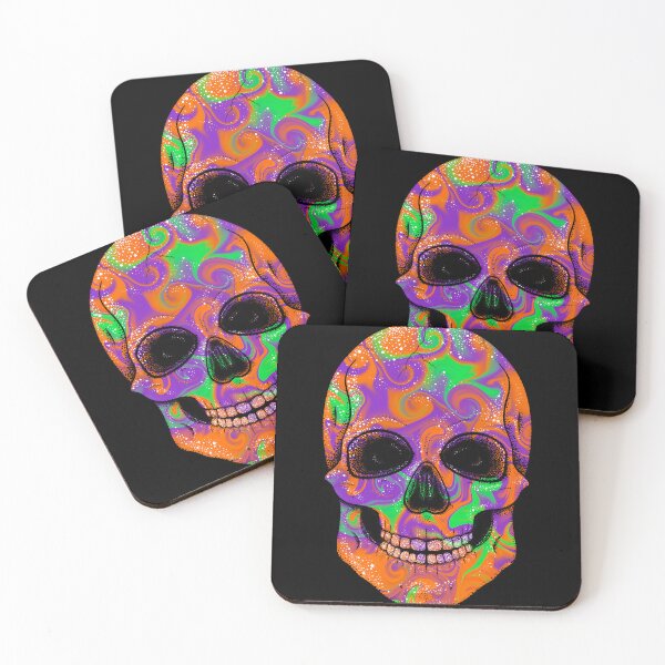 Item preview, Psychedelic Skull designed and sold by CharCamp.