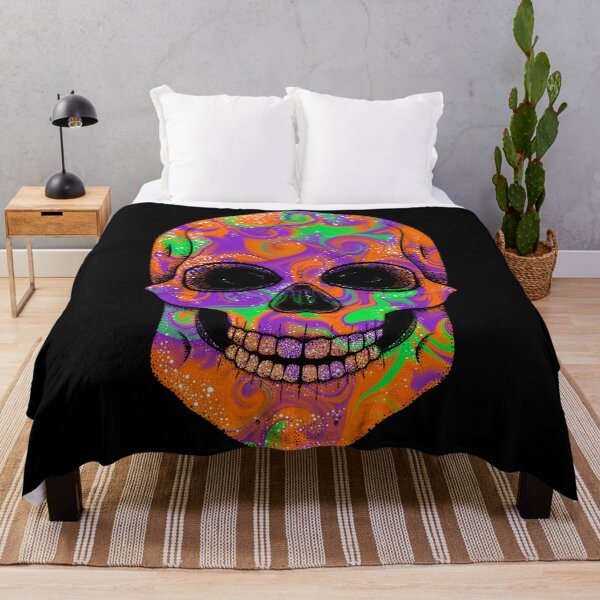 Item preview, Psychedelic Skull designed and sold by CharCamp.