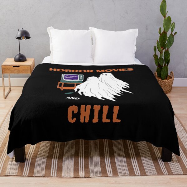 Item preview, Ghosts watching a horror movie designed and sold by SushiAnn.