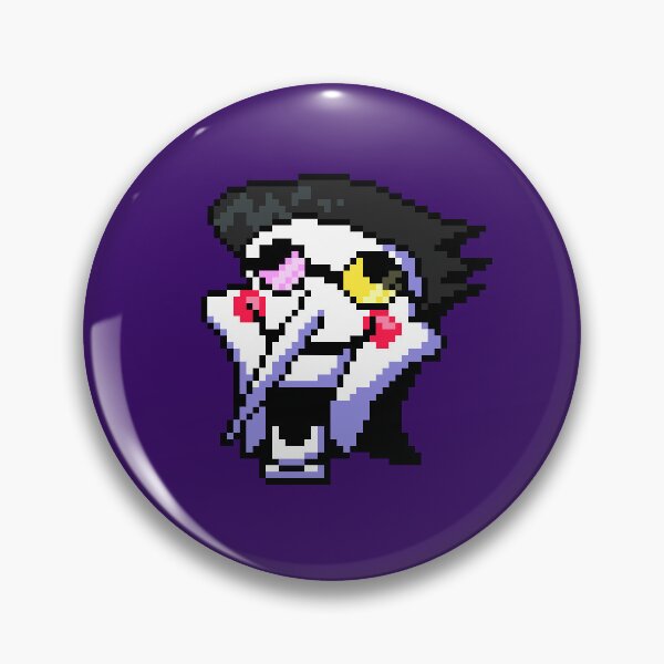 Item preview, Wacky Face Spamton Pixel Art designed and sold by potatobros73.
