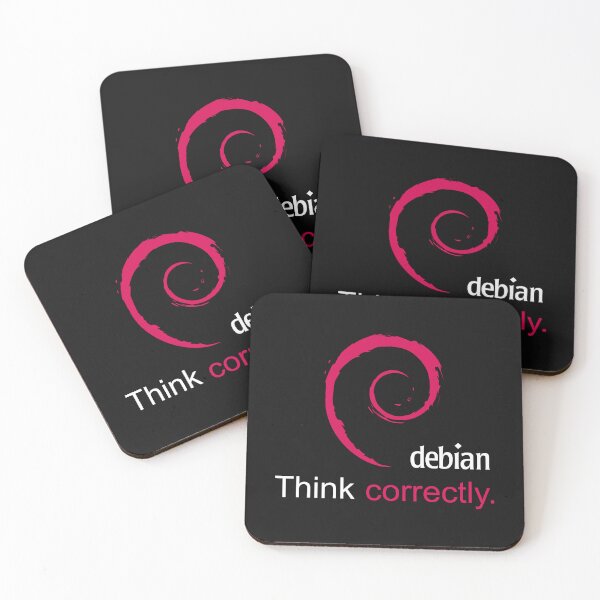 Item preview, Debian Think correctly designed and sold by jrobertoalas.