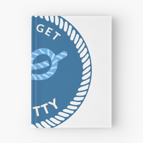 Item preview, Let's Get Knotty sticker, t shirt, water bottle New York yacht club designed and sold by argentdesignco.