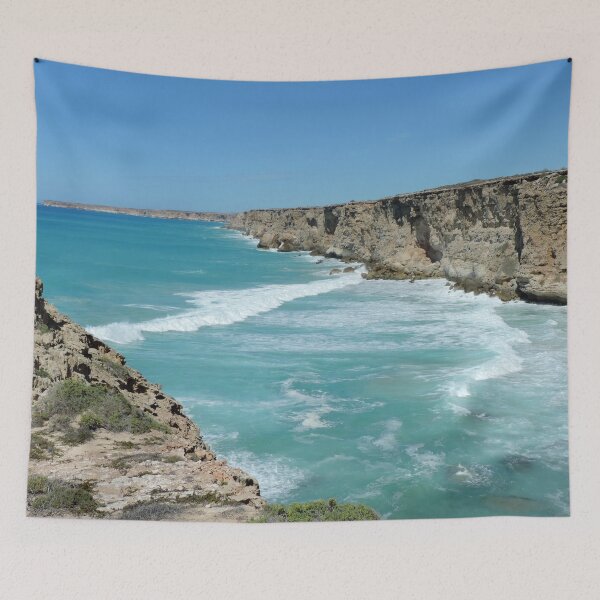 Item preview, Seascape - Bunda Cliffs, Head of Bight, South Australia. designed and sold by Marilyn Harris.