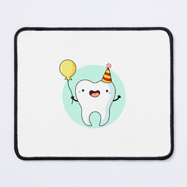 Item preview, Kawaii Tooth In Party Hat designed and sold by kawaiilife.