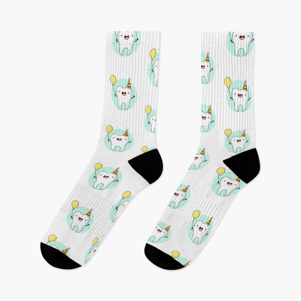 Item preview, Kawaii Tooth In Party Hat designed and sold by kawaiilife.