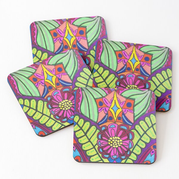Item preview, Abstract Floral Dawn Rising designed and sold by artbyalette.