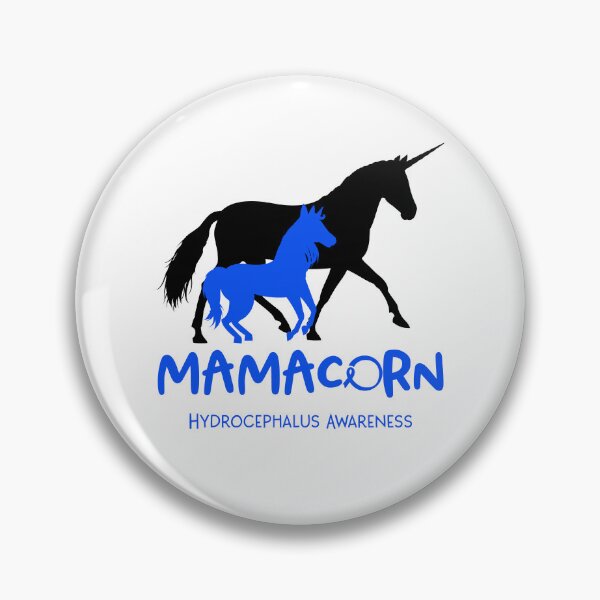 Item preview, Hydrocephalus Awareness Mama Unicorn Mamacorn Support Hydrocephalus Warrior  designed and sold by RunningShop.