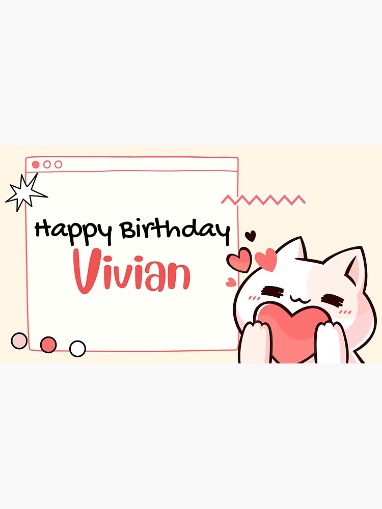 100+ HD Happy Birthday Vivian Cake Images And Shayari