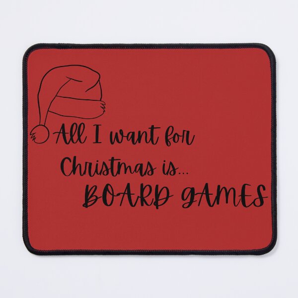 Item preview, All I Want For Christmas Is Board Games designed and sold by gamenighttees.