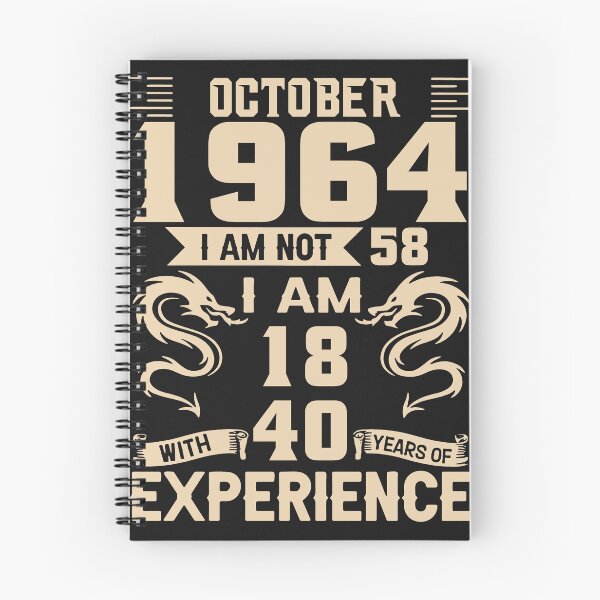 Item preview, October 1964 I Am Not 58 I Am 18 With 40 Year Experience designed and sold by michellexkelly.