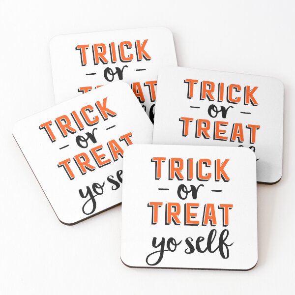 Item preview, Trick or Treat Yo Self designed and sold by CloudsnSugar.
