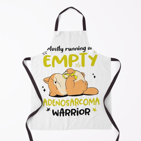 Item preview, Mostly running on Empty Adenosarcoma Warrior designed and sold by ElizabethS809.