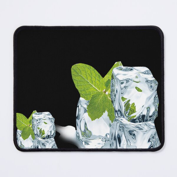 Item preview, Ice cubes and green leafs designed and sold by athamuguta7.