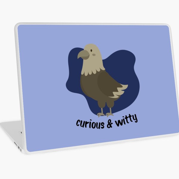 Aperçu de l'œuvre joli aigle corbeau bleu créée et vendue par Lucky Shamrock Shop.