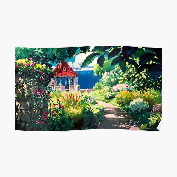 Un site à la mer Poster