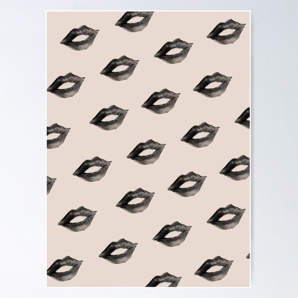 Modern Fashion Girls Room Decor Posters,lips,heels,bag,y2k