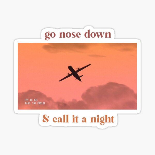 Item preview, Sky King - nose down and call it a night designed and sold by Sanatee.