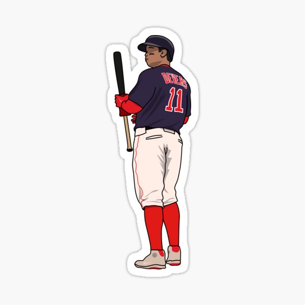 Rafael Devers Sticker for Sale by positiveimages