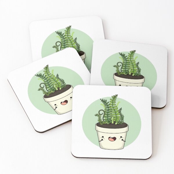 Item preview, Kawaii Fern Plant designed and sold by kawaiilife.
