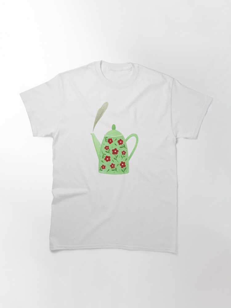 "Green teapot" Tshirt by Laorel Redbubble