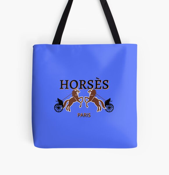 Aperçu de l'œuvre Sacs de créateur French Horse Horses créée et vendue par monpetitbijou.