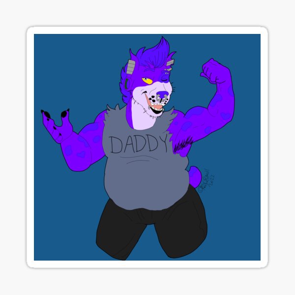 Daddy Rex Sticker