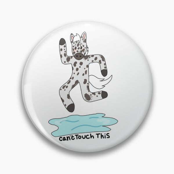 Item preview, Appaloosa Horse Jumping Over A Puddle/Can't Touch This designed and sold by thepunchypoodle.