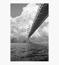 Bridge through clouds Photographic Print