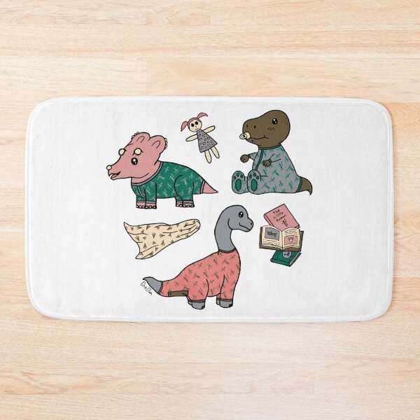 Item preview, Baby Dinosaurs in Pajamas - Cute Baby Dinosaurs - Little Dino PJs - Dinosaur Nursery designed and sold by EcoElsa.
