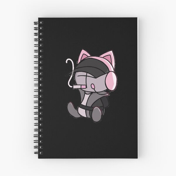 Item preview, Madness Combat   Deimos with Cat Headphones Long T Shirt  designed and sold by AmyHensley.