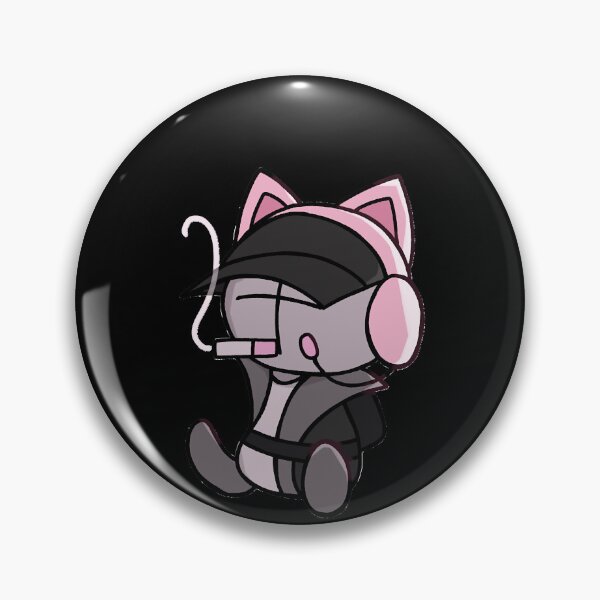 Item preview, Madness Combat   Deimos with Cat Headphones Long T Shirt  designed and sold by AmyHensley.