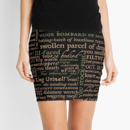 Quote Mini Skirts for Sale Redbubble