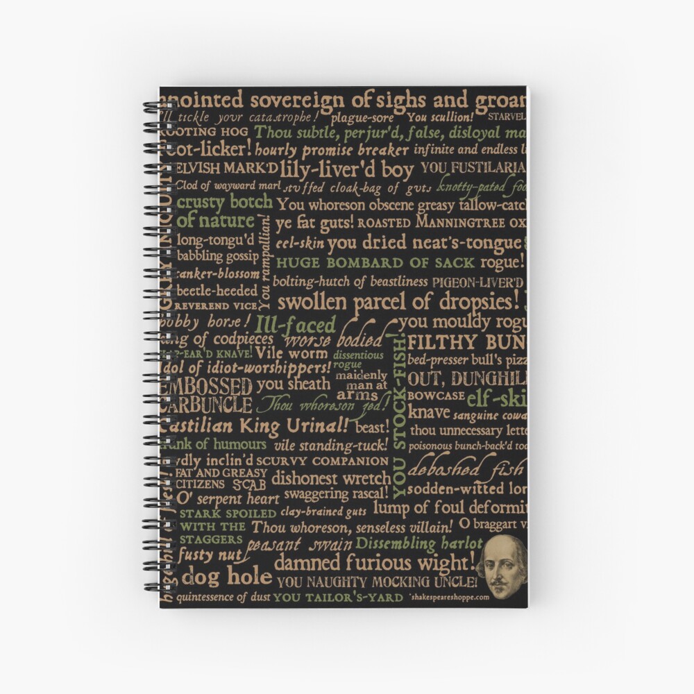 Item preview, Spiral Notebook designed and sold by incognitagal.