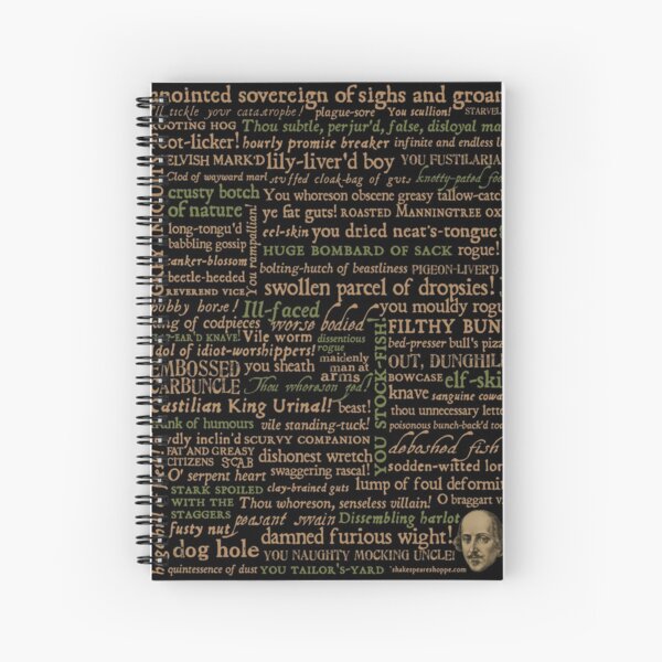 Item preview, Shakespeare Insults Dark - Revised Edition (by incognita) designed and sold by Styled Vintage.