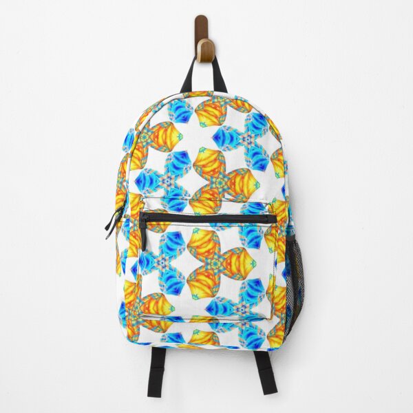 Item preview, trifoliate blue and yellow designed and sold by ritusdesigns.