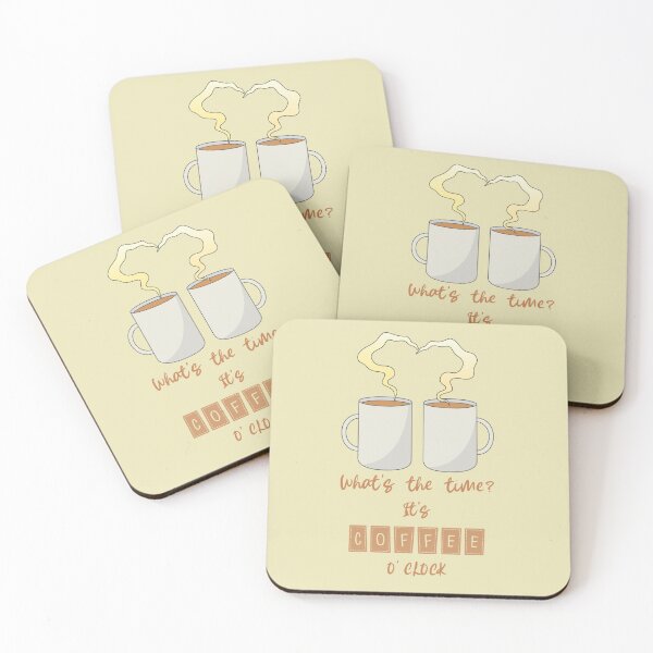 Item preview, Coffee O'Clock - No Coffee No Workee designed and sold by Abhishek Goldar.
