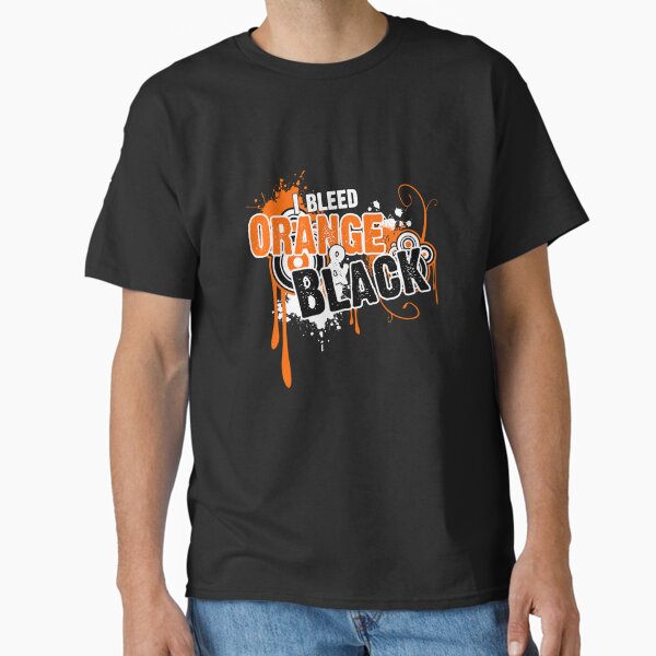 Item preview, I bleed orange and black designed and sold by BaylieMaddalone.