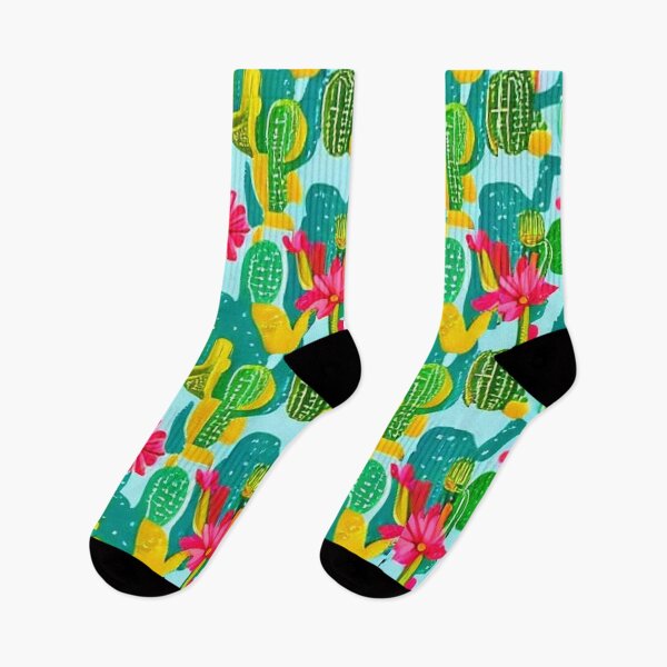 Item preview, Abstract Cactus Blooms Pattern designed and sold by Ashley Gagnon.