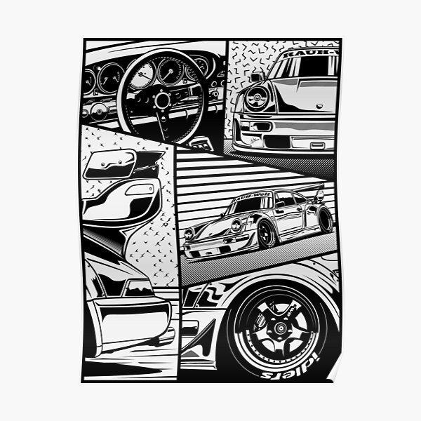 RWB 964. Detalles Póster