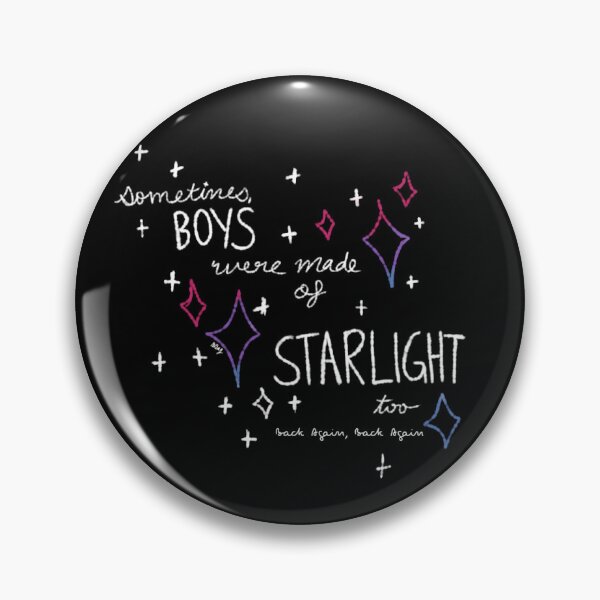 Item preview, boys made of starlight -- back again, back again designed and sold by BackAgainPod.