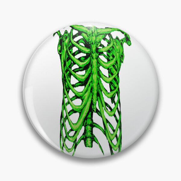 Item preview, Green Skeleton Ribcage designed and sold by Harleythemk.
