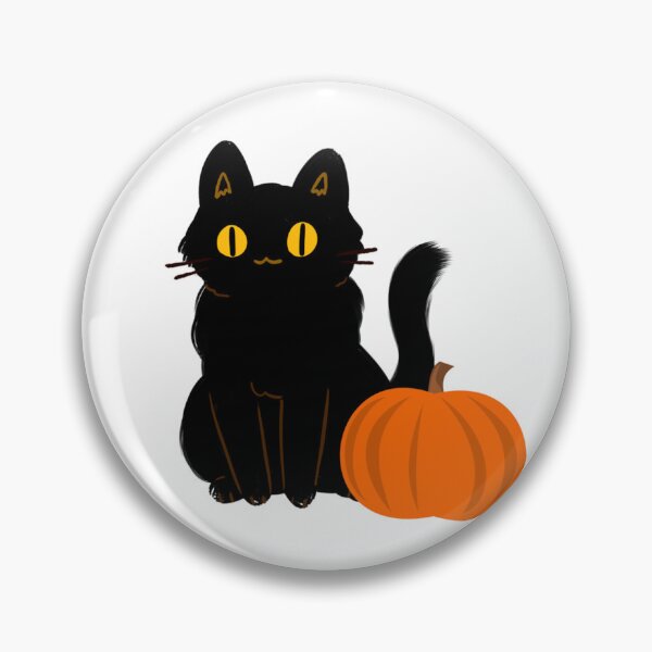 Item preview, Black Cat and Pumpkin designed and sold by makayla826.