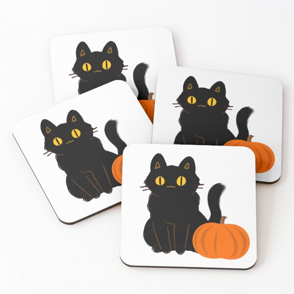 Item preview, Black Cat and Pumpkin designed and sold by makayla826.